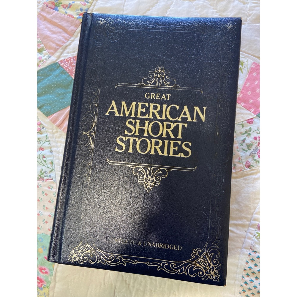 Great American Short Stories Longmeadow Press 1984 Bonded Leather Gilt Classic